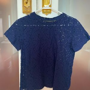 Halogen Size Small, Navy Top